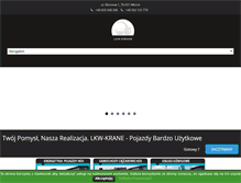 Tablet Screenshot of lkwkrane.pl